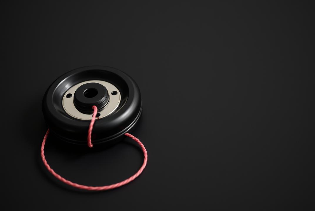  - A classic toy consisting of two disks connected by a string. Players can perform tricks by making the yo-yo 'sleep' at the end of the string or 'walk the dog.' ;