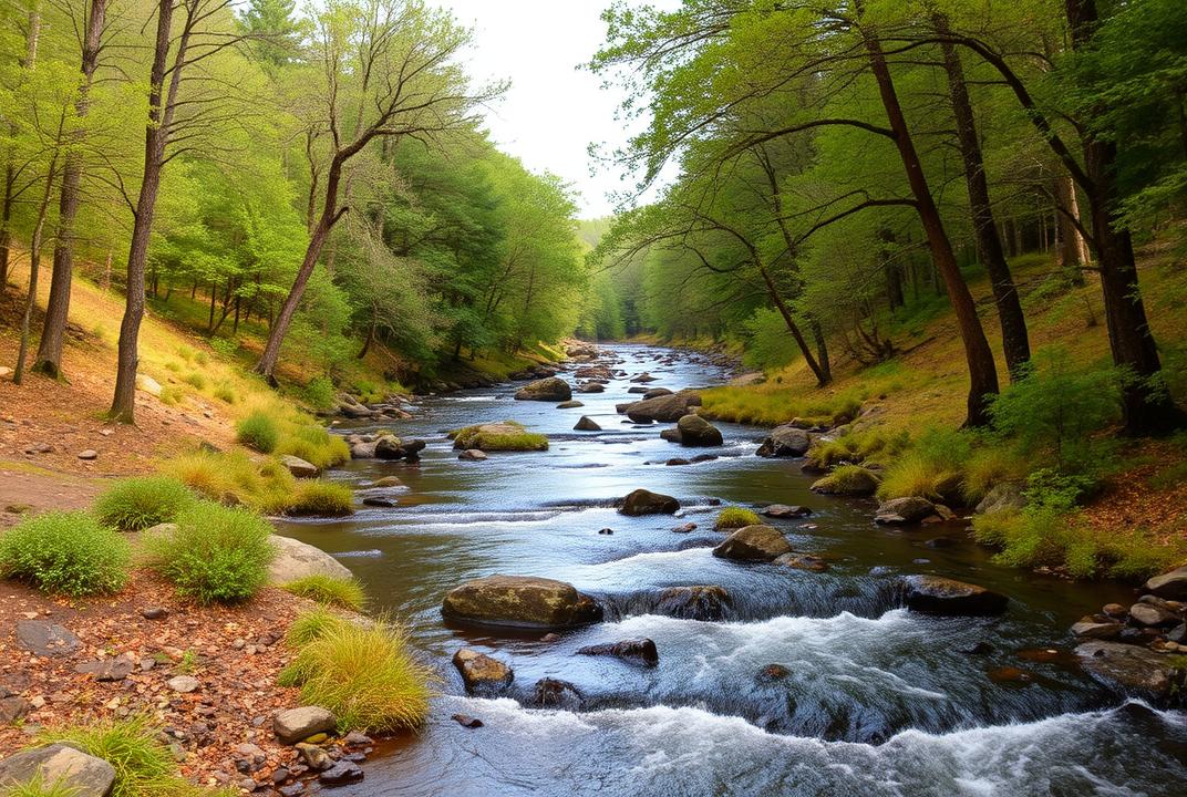  - Known for its chattiness, this river flows through a bustling glen. Its waters are filled with the latest news and gossip from the nearby animals, keeping all who listen up to date with the happenings of the forest. ;