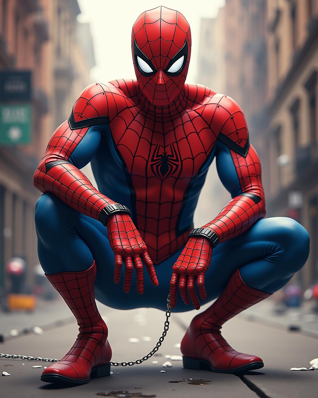 An Invented superhero similar to Spiderman but with your own twist