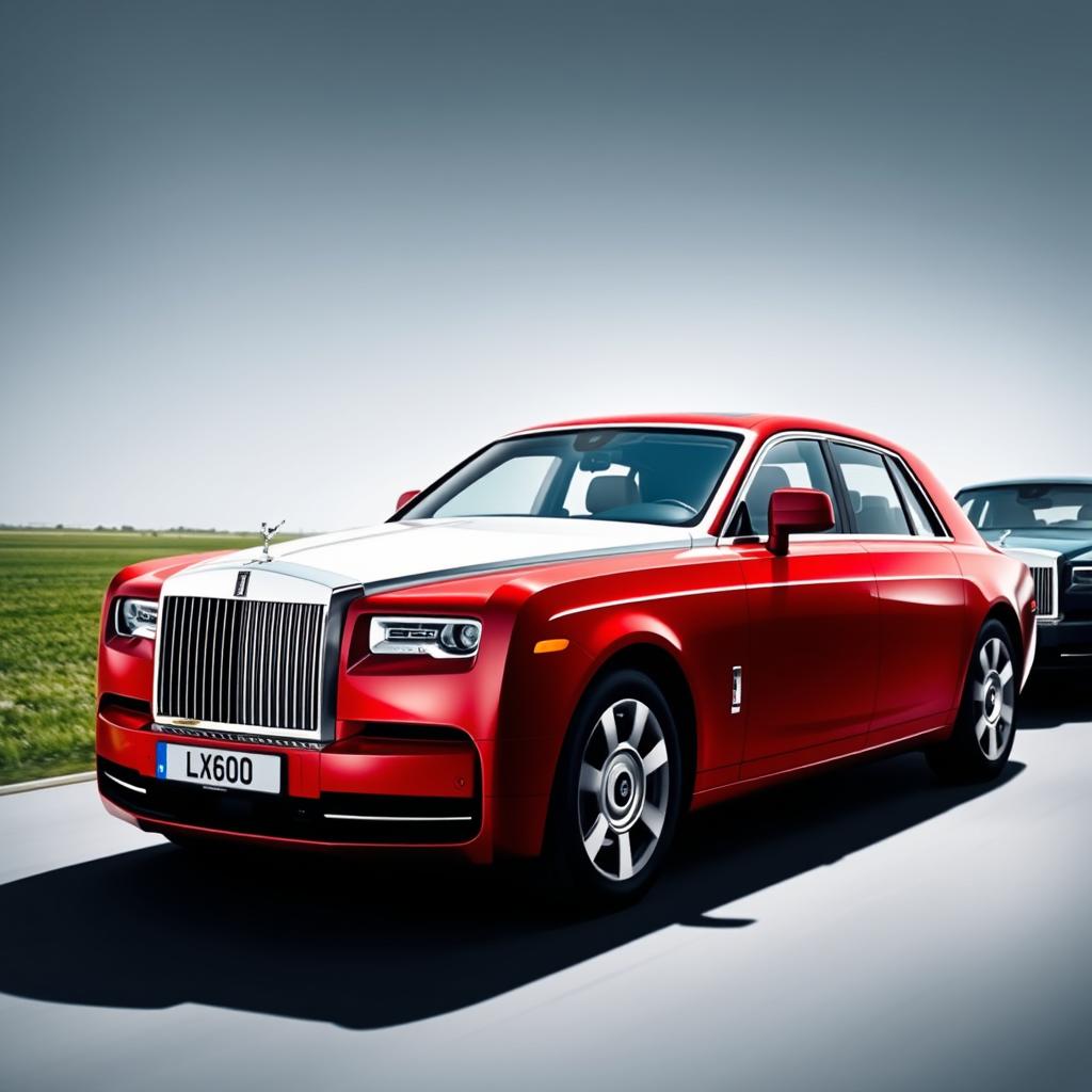 Create a Wallpaper of Rolls Royalce CAR in background 
1.Red.2.Blue.3.White.and4.Black.
In fornt of them have write "SUCCESS BEGETS SUCCESS"