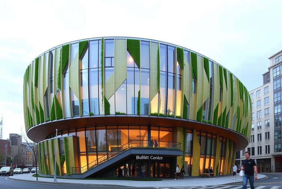 . The Bullitt Center (Seattle, USA): A net-zero energy build... - Flux ...