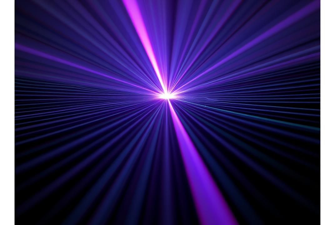 . Laser Interference Pattern: A close-up of an interference pattern created by a laser beam.;