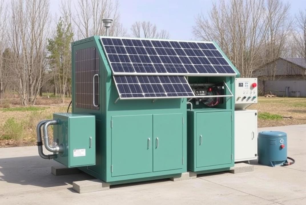 . Photovoltaic-Thermal System: A machine that converts the energy from waste into electrical and thermal energy, with energy generated from the photovoltaic process.;